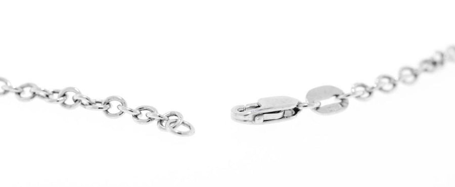 3.75ct Diamond Fancy Layering Necklace 14k White Gold