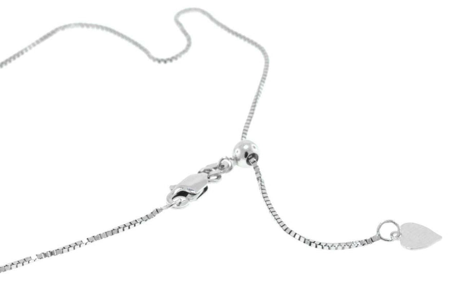 1.40ct Diamond Bar Fancy Necklace 14k White Gold