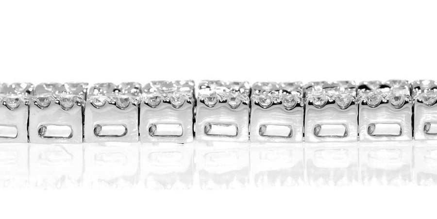 Elizabeth Bracelet | 7.67ct Baguette Diamond Statement Bracelet